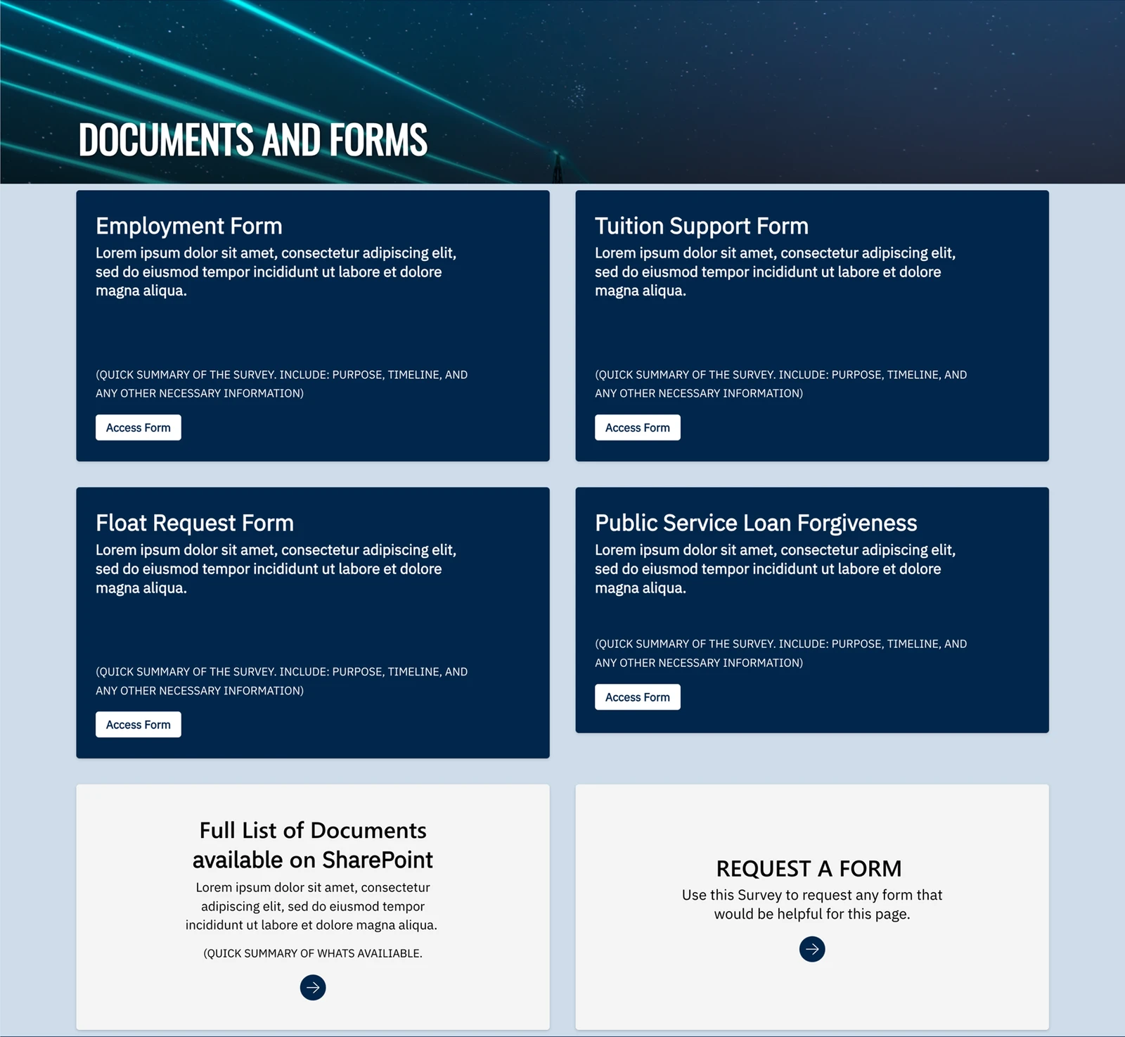 Mid-fidelity design of the about us page.